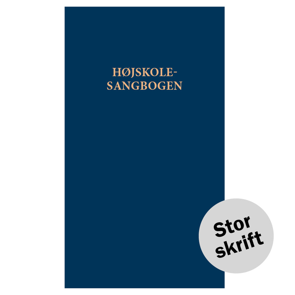 D1 Højskolesangbogen stor skrift