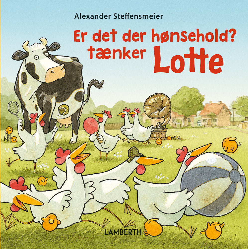 Er det der hønsehold? Tænker Lotte
