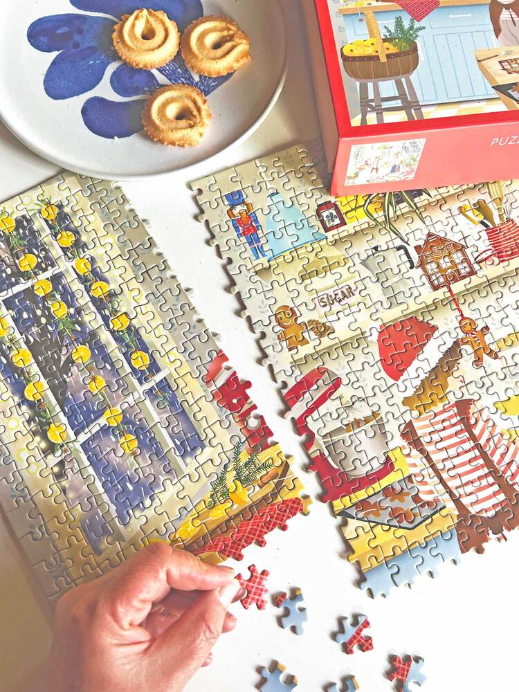 Adventkalender Sweet Christmas 1000 brikker