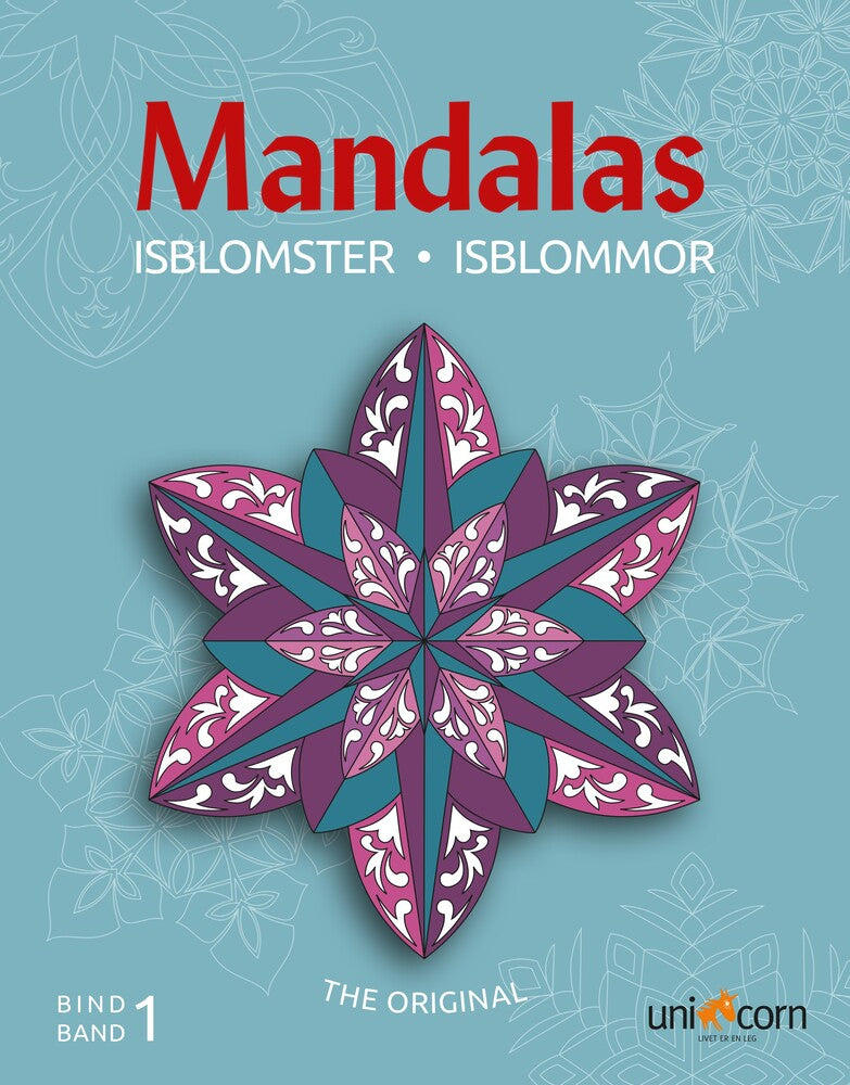 D1 Mandalas med Isblomster Bind 1