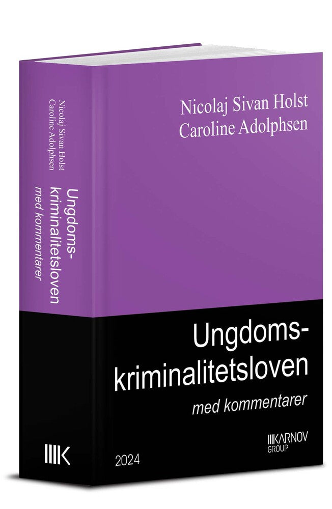 D2 Ungdomskriminalitetsloven med kommentarer