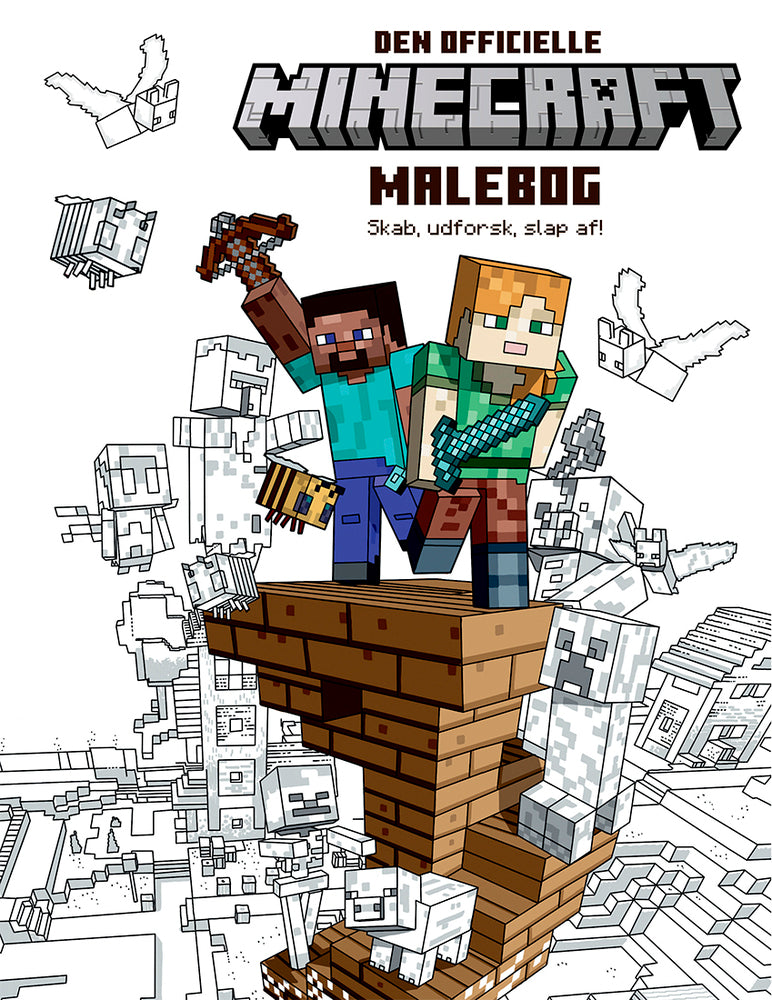 D2 Den officielle Minecraft malebog