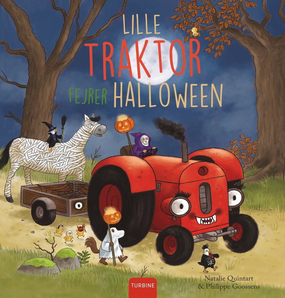 Lille Traktor fejrer halloween