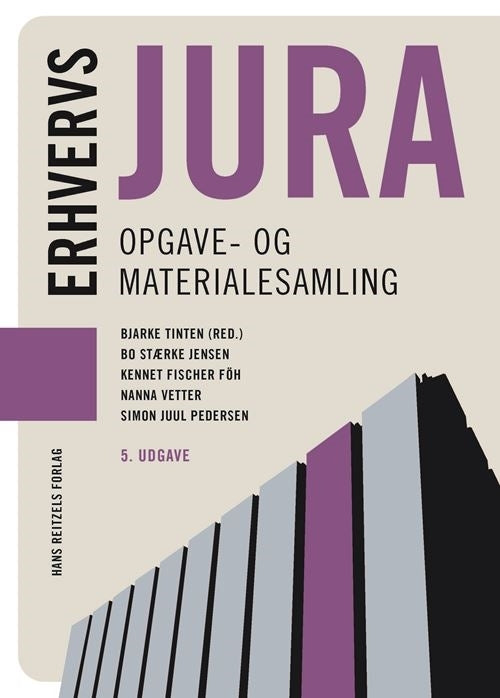 D1 Erhvervsjura - opgave- og materialesamling