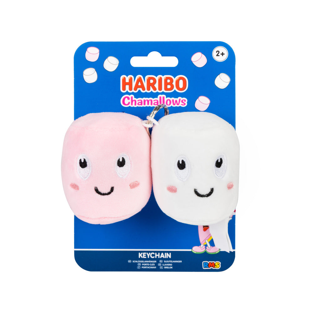 Haribo Chamallows nøglering 6 cm.