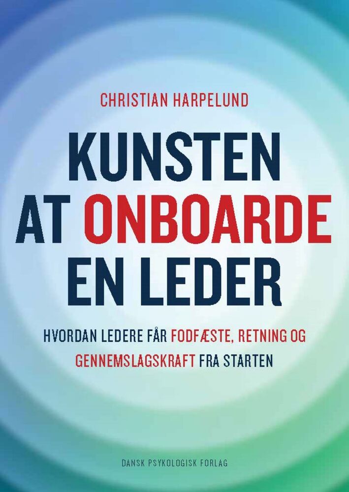 Kunsten at onboarde en leder