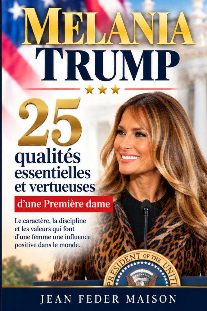MELANIA TRUMP 25 Qualités essentielles et vertueuses d'une première dame.
