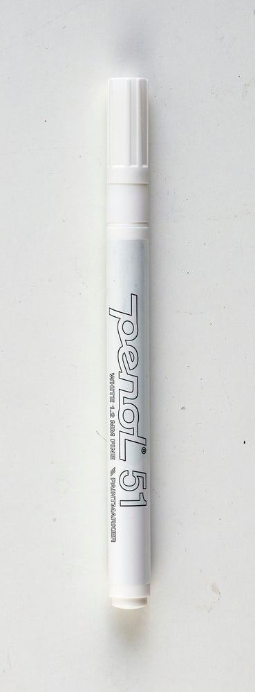 Paintmarker Penol 51 hvid f 1,0