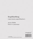 Duplikatbog Mayland moms 10,8x15 / 2x100