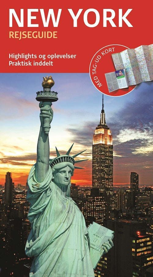 Rejseguide med kort - New York