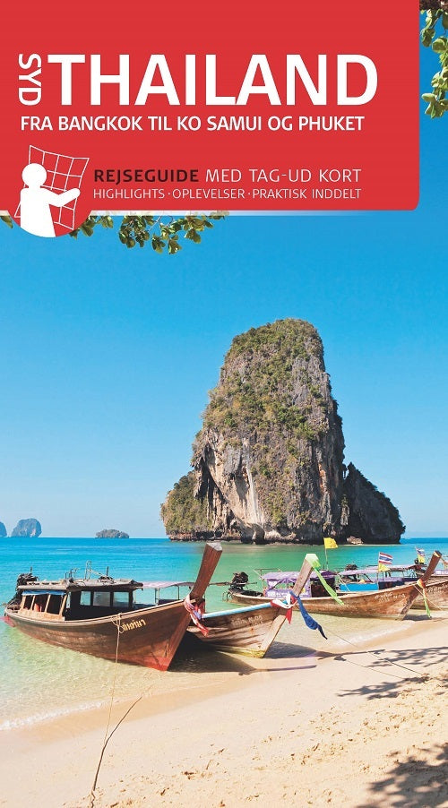Rejseguide med kort - Sydthailand