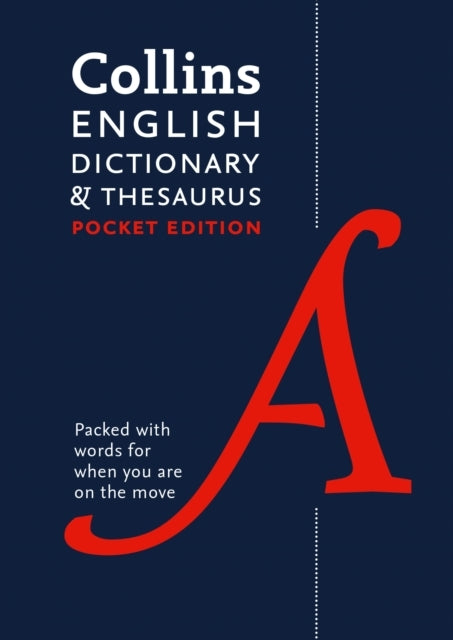 English Pocket Dictionary and Thesaurus The Perfect Portable