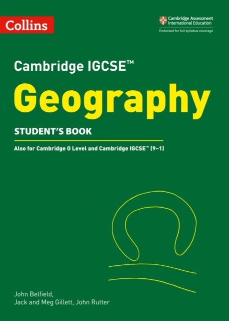 Cambridge IGCSE Geography Student Book 3rd Edition