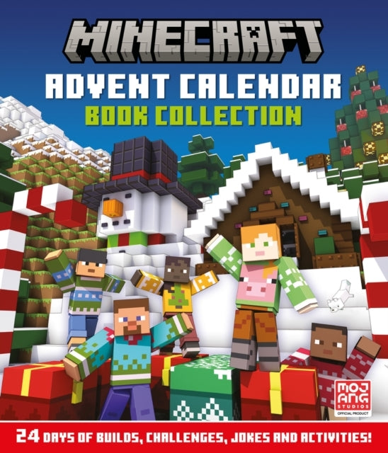 Minecraft Advent Calendar Book Collection24 Days of Builds