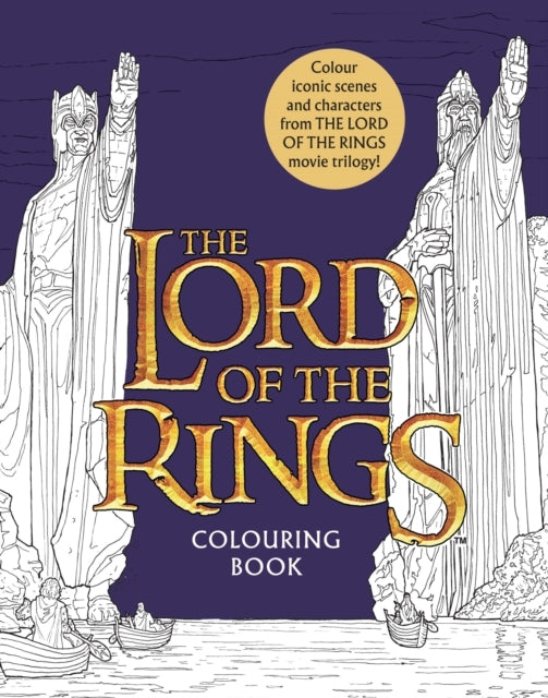 The Lord of the Rings Movie Trilogy Colouring Bookofficial a