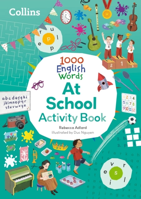 Collins 1000 English Words Activity Book: At school