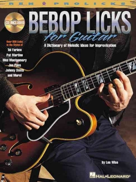 BEBOP LICKS FOR GUITAR