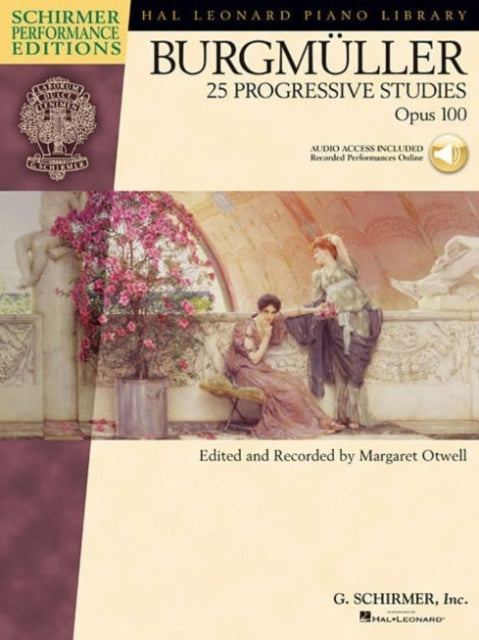 Burgmuller - 25 Progressive Studies, Opus 100 Schirmer Perfo
