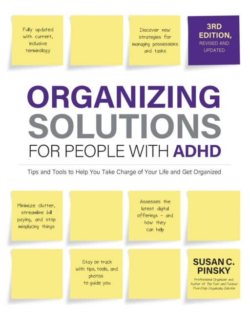Organizing Solutions for People With Adhd, 3rd Edition Tips