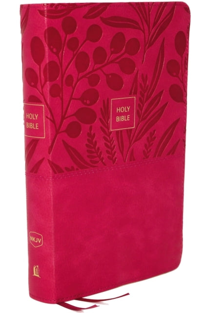 NKJV End-Of-verse Reference Bible, Personal Size Large Print, Red Letter Edition, Comfort Print