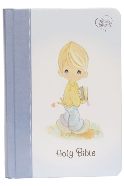 Nkjv, Precious Moments Small Hands Bible, Hardcover, Blue, C