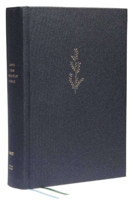 NET, Young Women Love God Greatly Bible, Blue Cloth-Bound Hardcover, Comfort Print