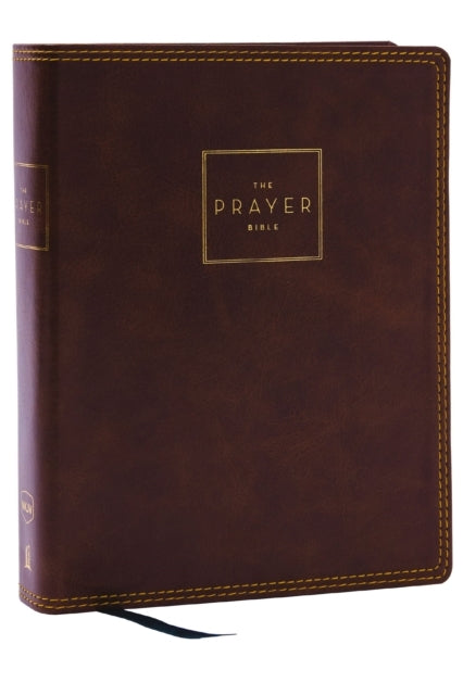 Nkjv, the Prayer Bible, Leathersoft, Brown, Red Letter, Comfort Print