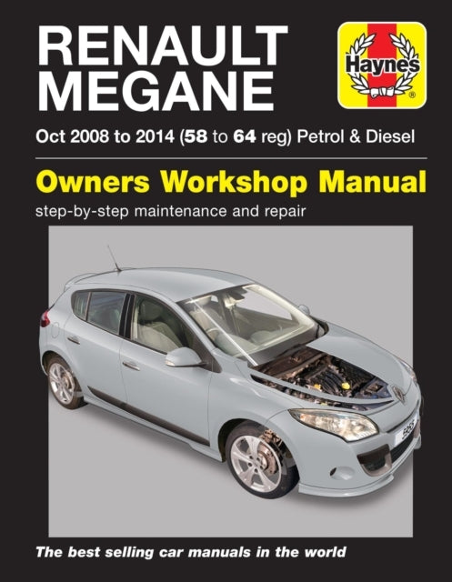 Renault Megane Oct '08-'14 58 to 64