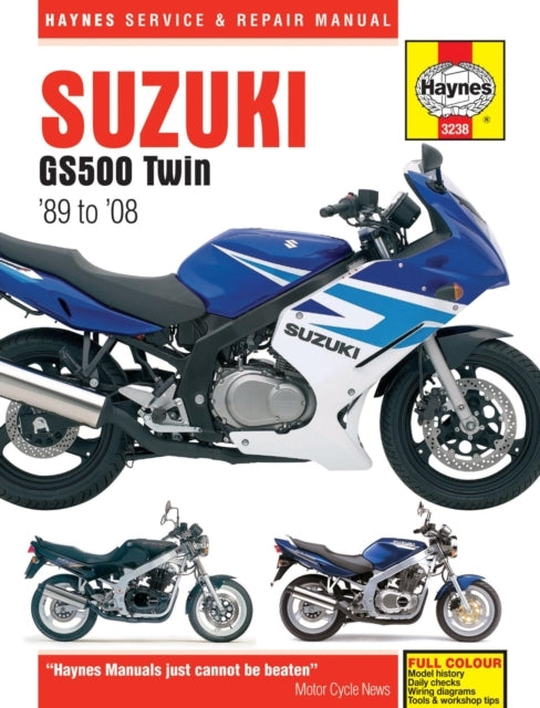 Suzuki Gs500 Twin 89 - 08 Haynes Repair Manual