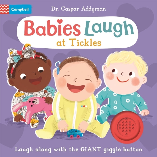 Babies Laugh At Tickles Sound Book With Giant Giggle Button