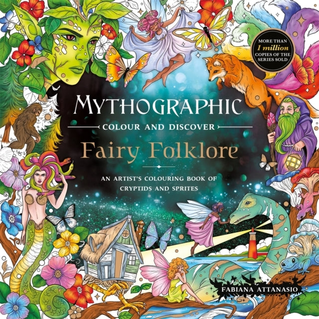 AN ARTIST’S COLOURING BOOK OF CRYPTIDS AND SPRITES
