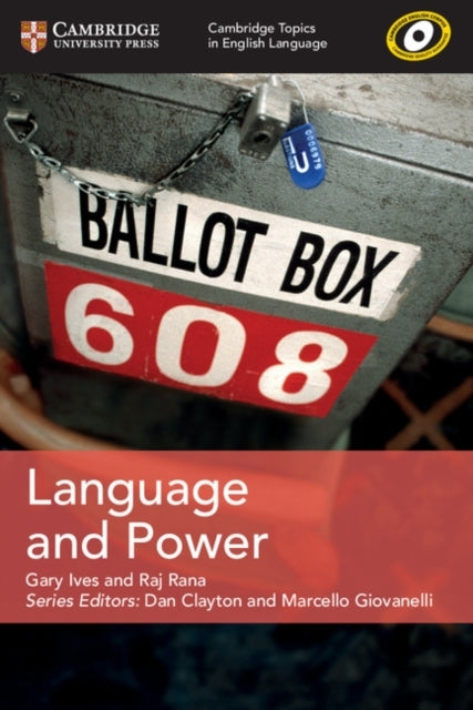 Cambridge Topics In English Language Language And Power