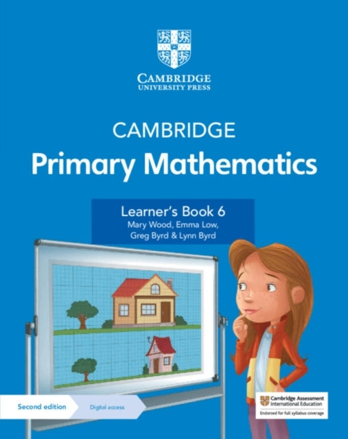 CAMBRIDGE PRIMARY MATHEMATICS LEARNER'S BOOK 6 WITH DIGITAL ACCESS 1 YEAR
