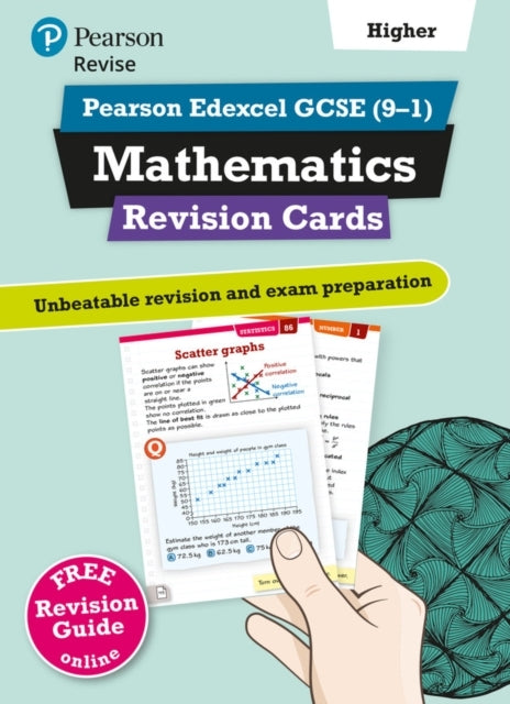 Pearson Revise Edexcel Gcse Maths Higher: Revision Cards Inc