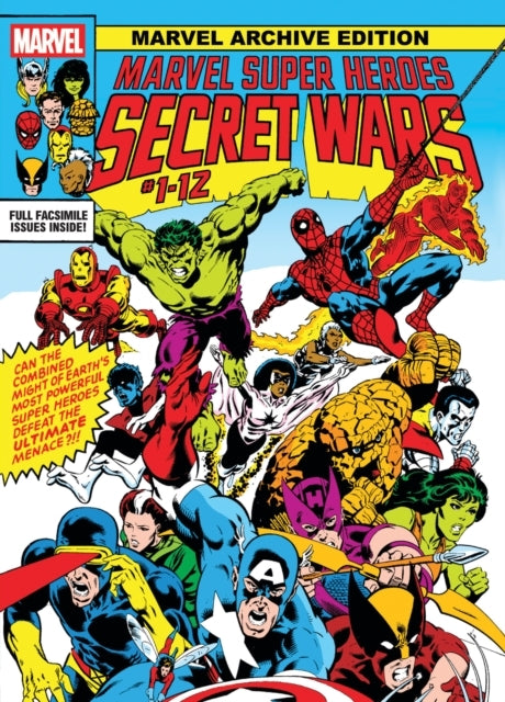 Marvel Archive Edition: Marvel Super Heroes Secret Wars Gallery Edition Mike Zeck Original First Issue Cover