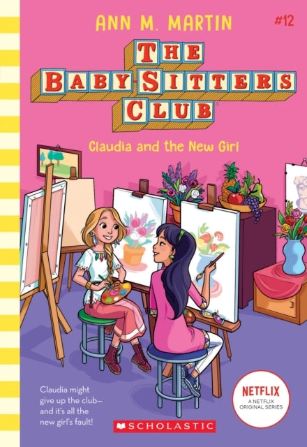 The Babysitters Club #12 Claudia and the New Girl (b&w) - The Babysitters Club