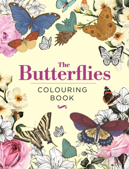 The Butterflies Colouring Book Hardback Gift Edition