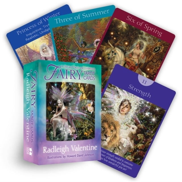Fairy Tarot Cards A 78-Card Deck and Guidebook