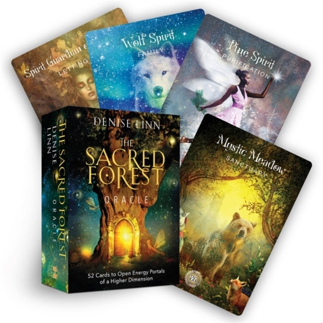 The Sacred Forest Oracle 52 Cards To Open Energy Portals of