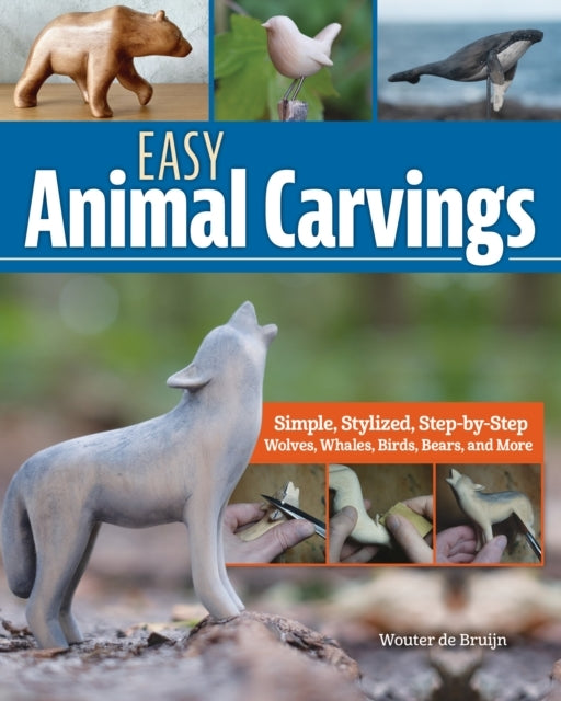 Easy Animal Carvingssimple Stylized Step-by-step Wolves W