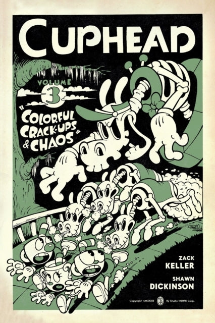 Cuphead Volume 3 Colorful Crack-ups & Chaos