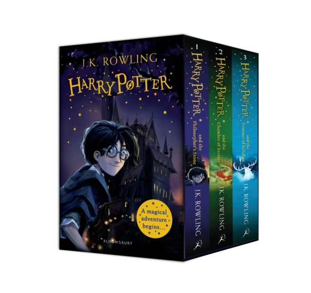 Harry Potter 1–3 Box Set: a Magical Adventure Begins
