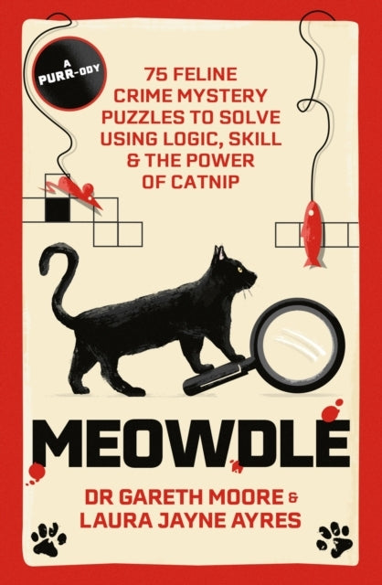 Meowdle75 Feline Crime Puzzles to Solve Using Logic Skill a