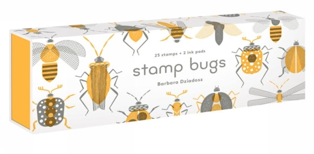 Stamp Bugs 25 Stamps and 2 Ink Pads