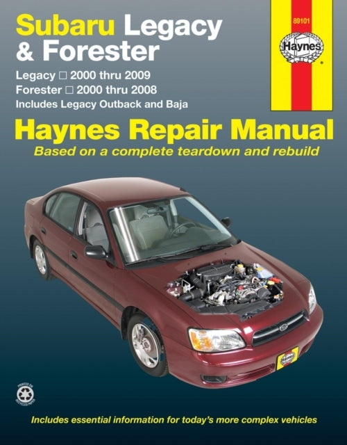Subaru Legacy & Forester Covering Legacy (2000-2009) & Fores