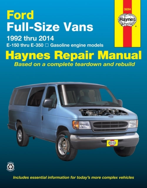 Ford Full-size E-150-e-350 Petrol Vans 1992-2014 Haynes Repa