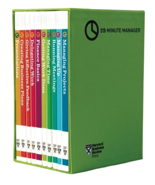 Hbr 20-minute Manager Boxed Set (10 Books) (hbr 20-minute Ma