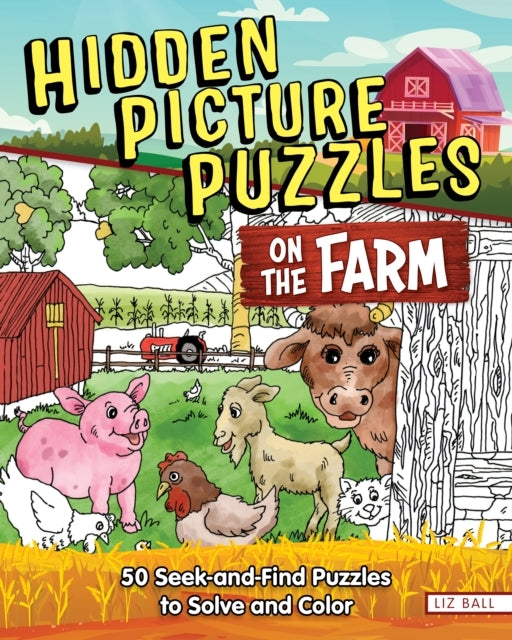 HIDDEN PICTURE PUZZLES ON THE FARM 50 SEEK-AND-FIND PUZZLES