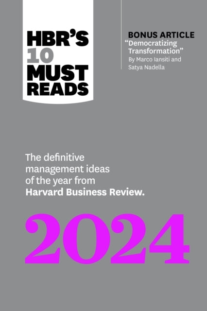 HBR'S 10 MUST READS 2023