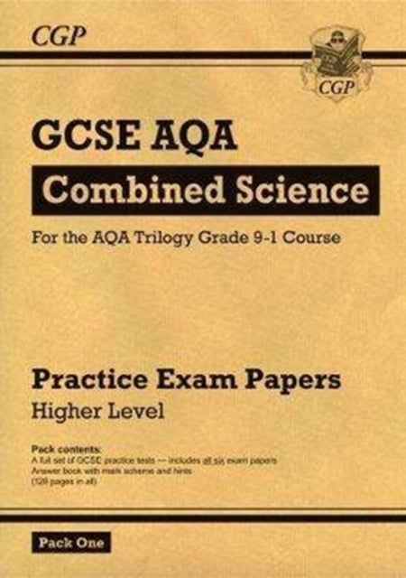 Gcse Combined Science Aqa Practice Papers Higher Pack 1